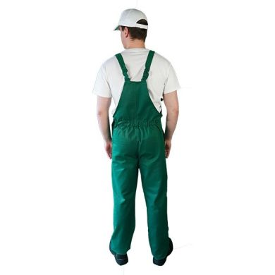 Полукомбинезон с курткой ЕВРО зеленого цвета Саржа размер 40-42* рост 1-2